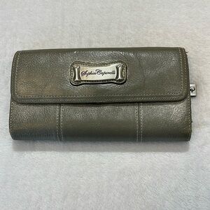 SOPHIA CAPERELLI WOMENS WALLET/CLUTCH. GRAY